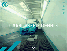 Tablet Screenshot of carrosseriegehrig.ch